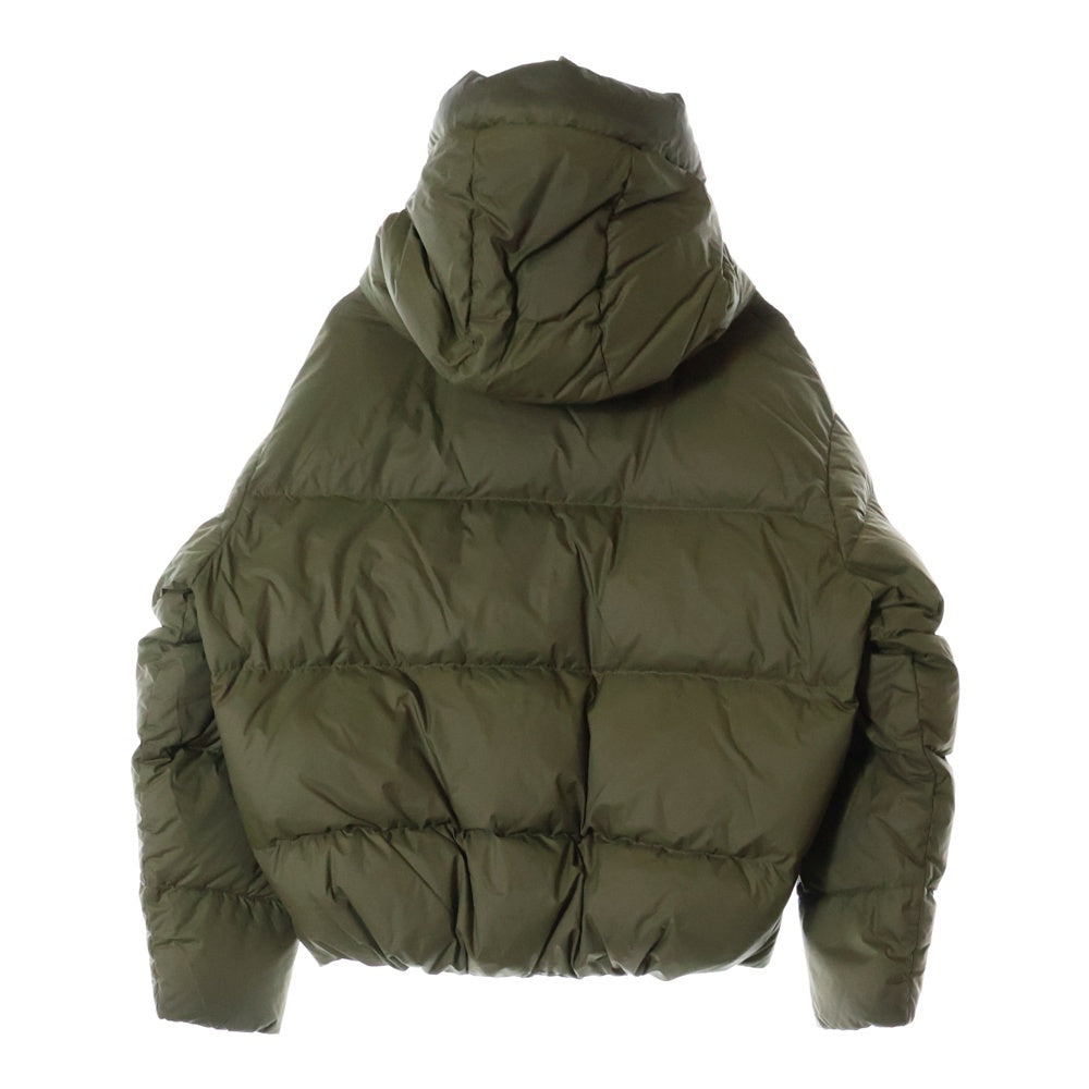 BACON(ベーコン) 21AW NEW CLOUD ニュークラウド フーデッド ハイネックジップアップ ダウンジャケット レディース カーキ 21-010-510-0006-3-0