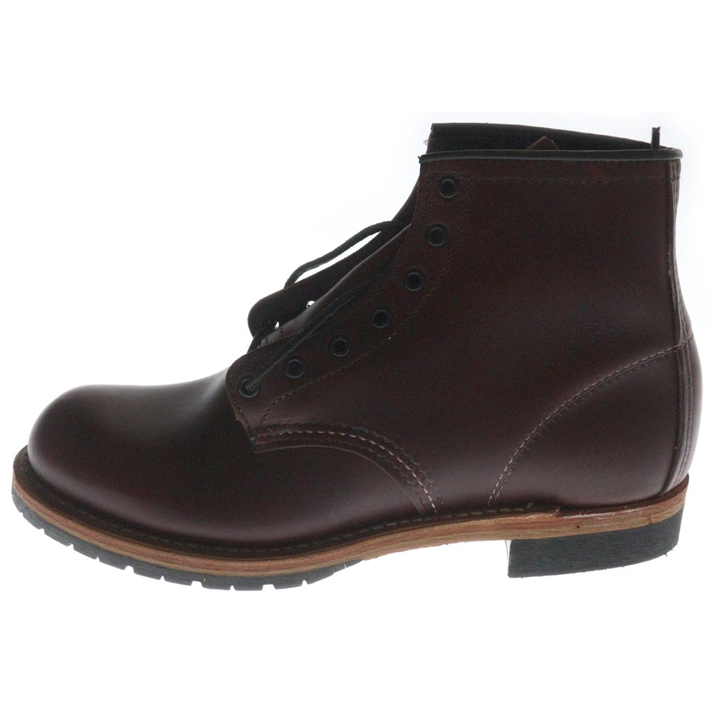 RED WING(レッド ウイング) BECKMAN BOOTS BLACK CHERRY ROUND-TOE ベックマン ブラックチェリー ラウンド トゥー フェザーストーンレザー ブーツ ブラウン 09011-1