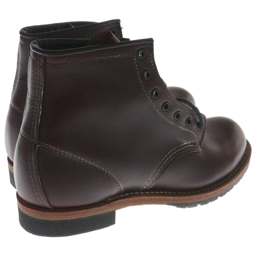 RED WING(レッド ウイング) BECKMAN BOOTS BLACK CHERRY ROUND-TOE ベックマン ブラックチェリー ラウンド トゥー フェザーストーンレザー ブーツ ブラウン 09011-1