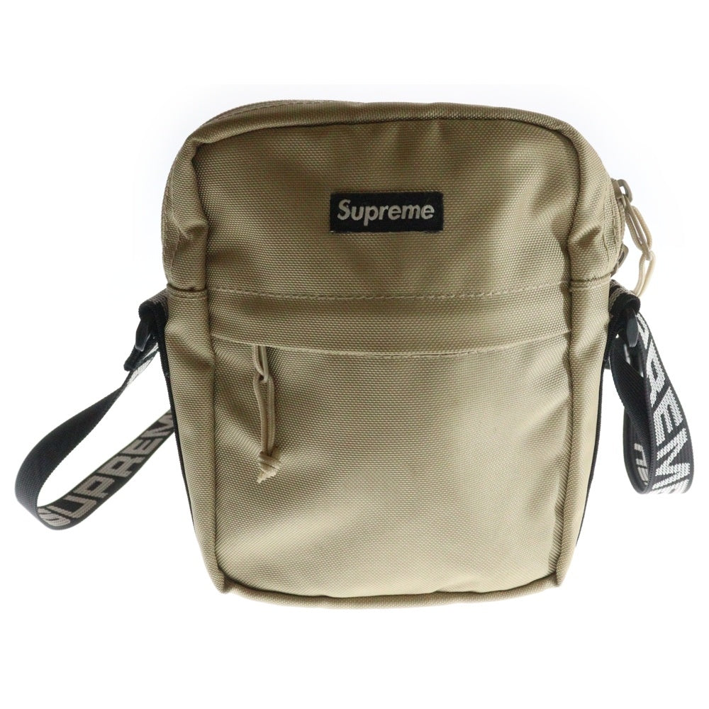 SUPREME(シュプリーム) 18SS Box Logo Shoulder Bag ボックスロゴ ショルダーバッグ ベージュ
