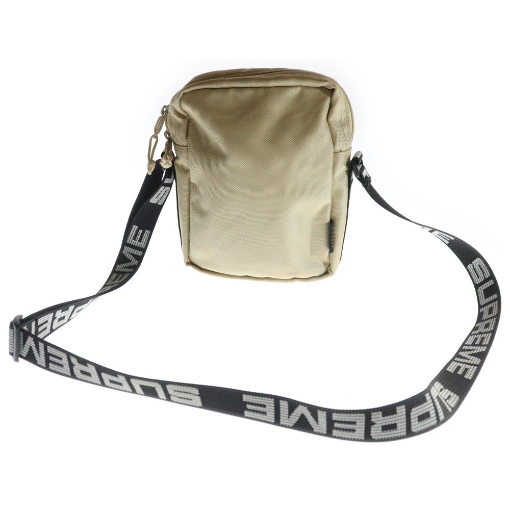 SUPREME(シュプリーム) 18SS Box Logo Shoulder Bag ボックスロゴ ショルダーバッグ ベージュ