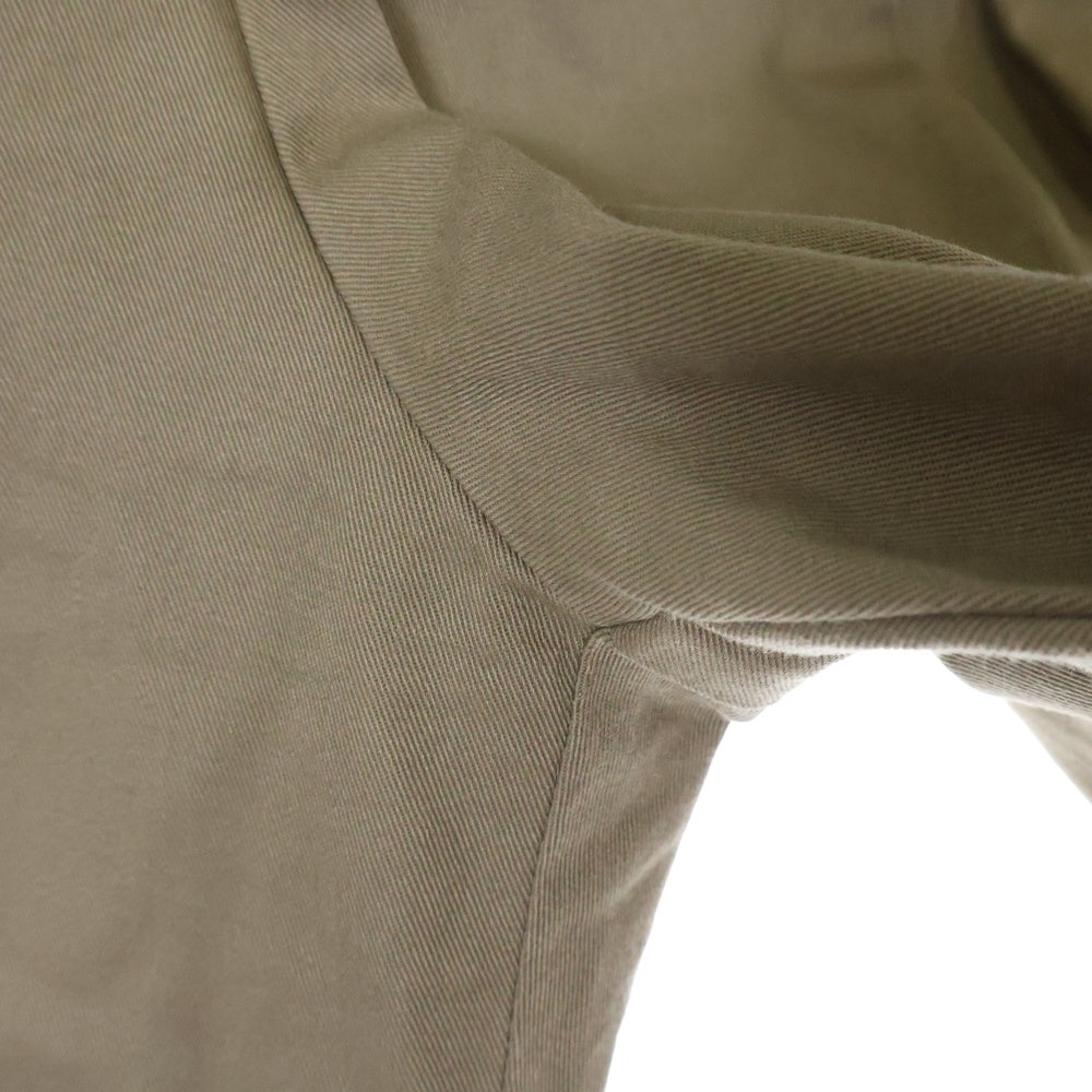 WILLY CHAVARRIA(ウィリーチャバリア) 2TUCK COTTON TWILL WIDE PANTS 2タック コットンツイル ワイドパンツ ベージュ