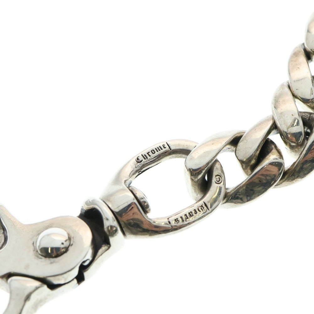 CHROME HEARTS(クロムハーツ) CLASSIC LONG-T/2クリップロングクラシック ウォレットチェーン シルバー BCA066