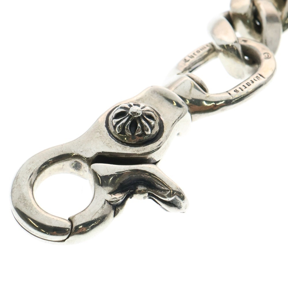 CHROME HEARTS(クロムハーツ) CLASSIC LONG-T/2クリップロングクラシック ウォレットチェーン シルバー BCA066