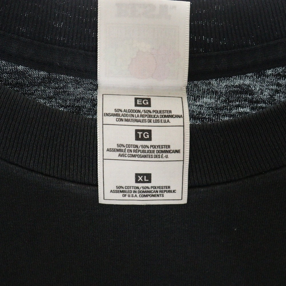 VINTAGE(ヴィンテージ) 90-00S VINTAGE TINA TURNER RAP DESIGH TOUR ヴィンテージ ティナターナー ラップデザインツアー プリント 半袖Tシャツ カットソー ブラック