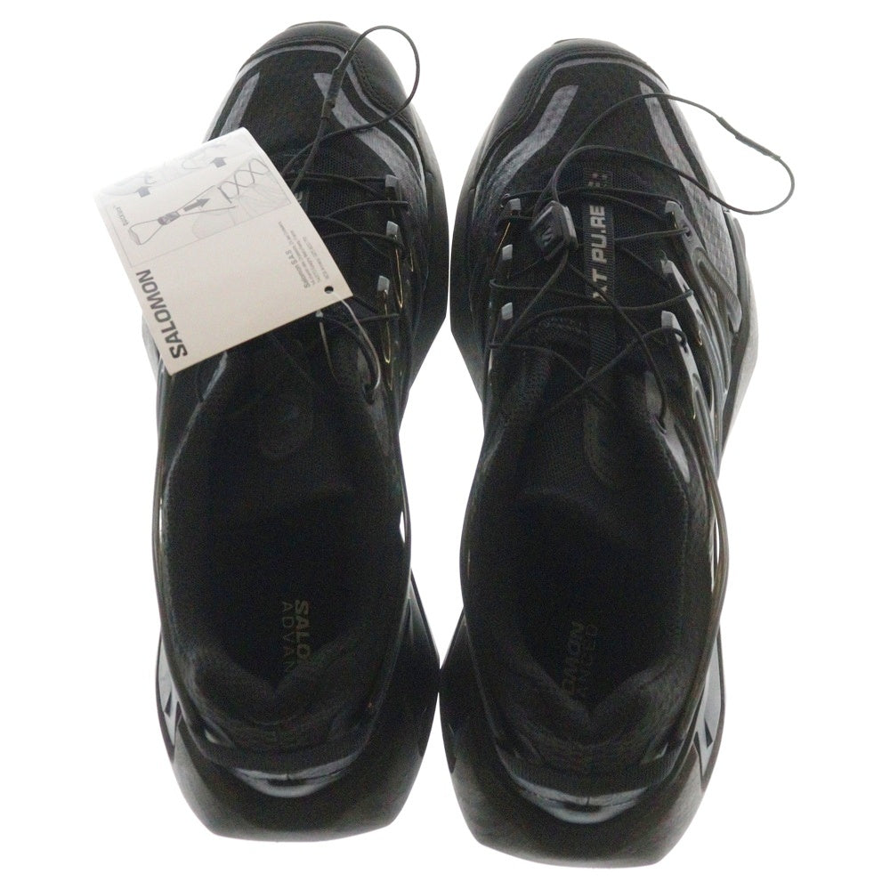 SALOMON(サロモン) XT PU. RE ローカットスニーカー ブラック US10.5/27.5cm 474460