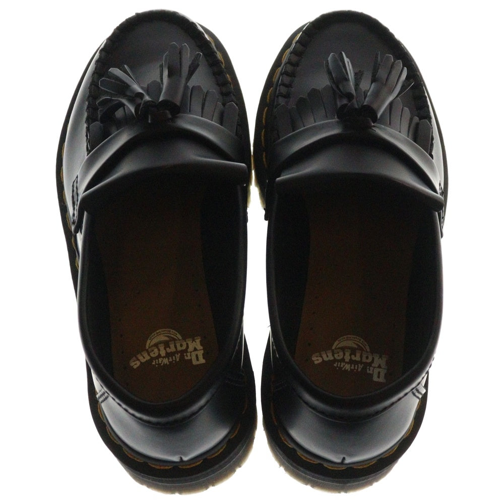 Dr.Martens(ドクターマーチン) ADRIAN エイドリアン 厚底 タッセル ローファー フリンジ レザー シューズ ブラック レディース 2293