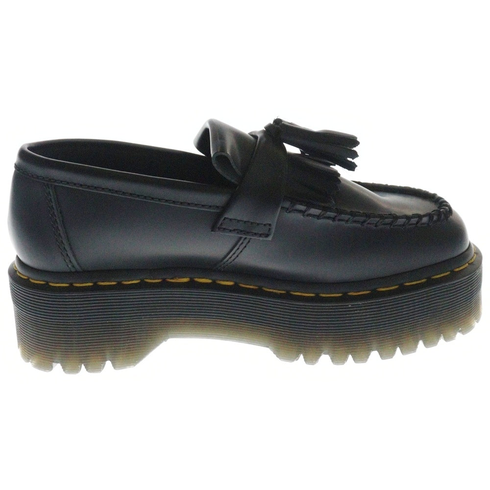 Dr.Martens(ドクターマーチン) ADRIAN エイドリアン 厚底 タッセル ローファー フリンジ レザー シューズ ブラック レディース 2293