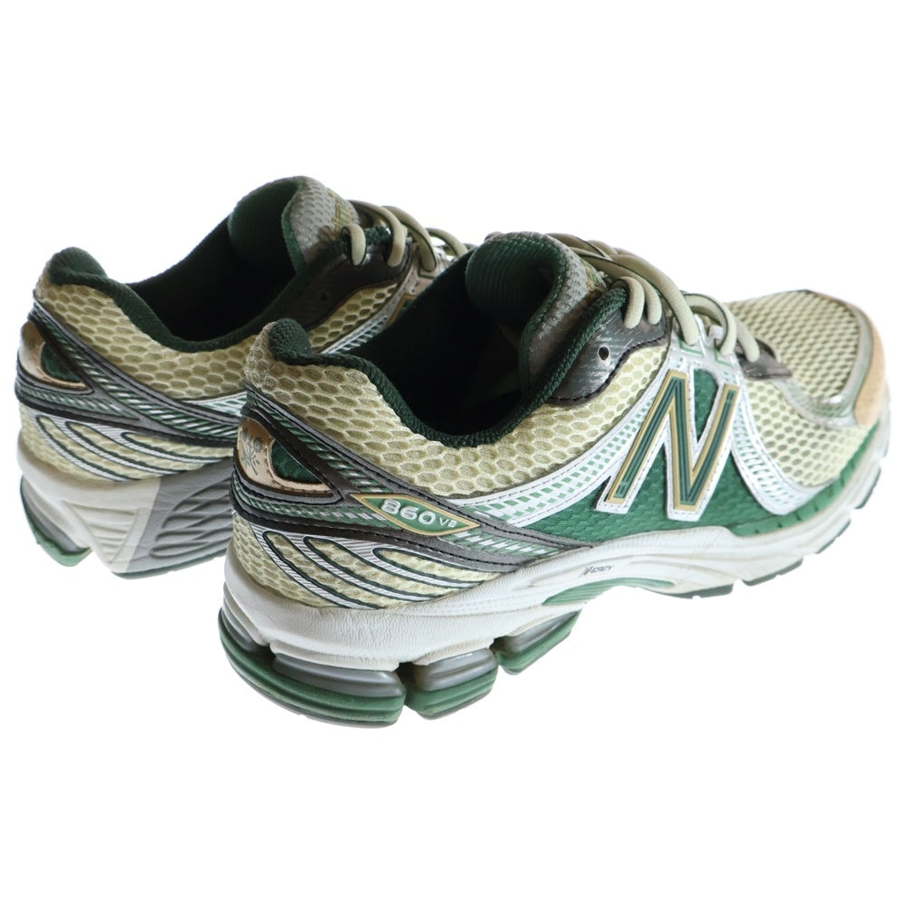 New Balance(ニューバランス) ×AIME LEON DORE ML860AL2 860V2 エメレオンドレ メッシュローカットスニーカー グリーン US9.5/27.5cm
