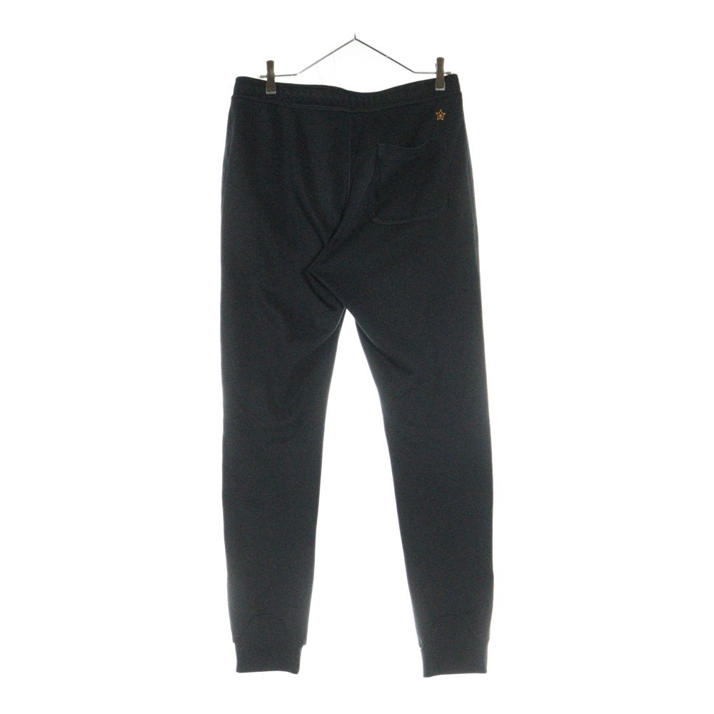 F.C.R.B./F.C.Real Bristol/FCRB(エフシーアールビー/エフシーレアルブリストル) 16SS ×NIKE KNIT FLEECE LONG PANTS ニットフリース ロゴ刺繍 ロングパンツ ブラック 823124-010