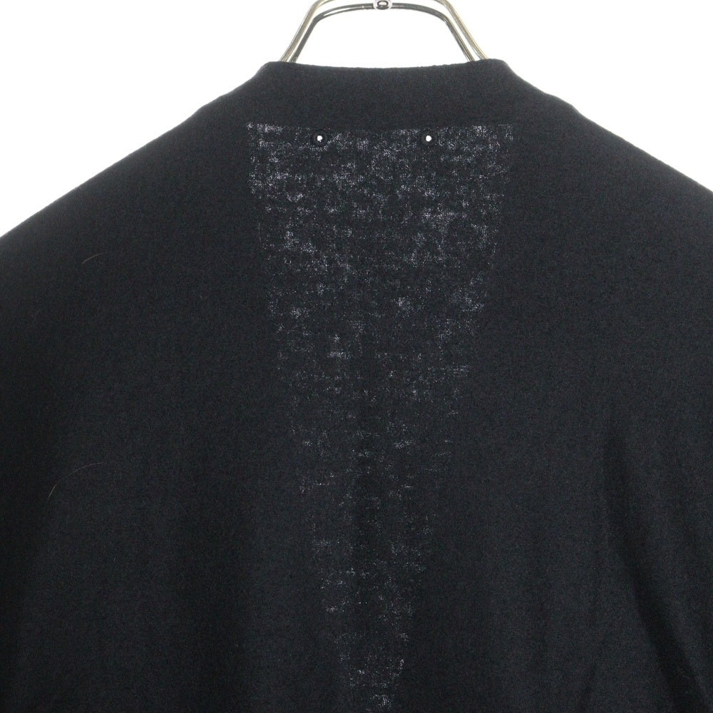 SOPHNET.(ソフネット) 21AW WOOL JERSEY NO COLLAR JACKET ウールジャージー ノーカラージャケット ブラック SOPH-212006