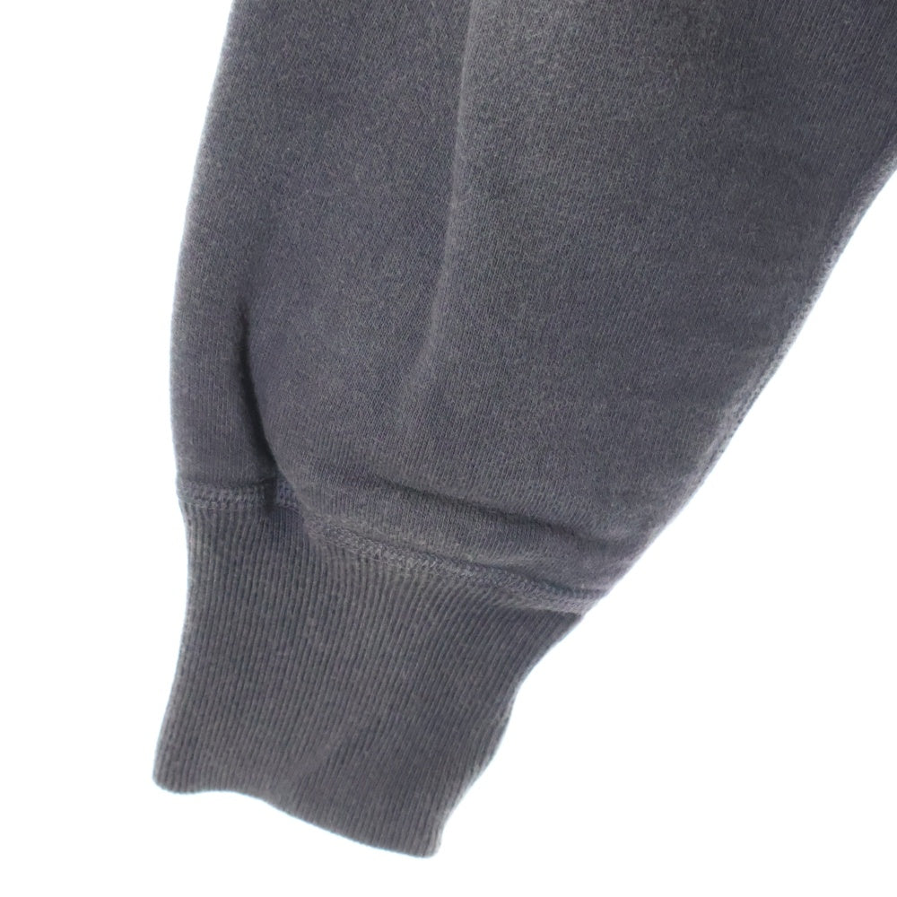 SAINT MICHAEL(セントマイケル) 23AW CRW N SWT ヴィンテージ加工 クルーネックスウェットトレーナー グレー SM-A23-0000-018