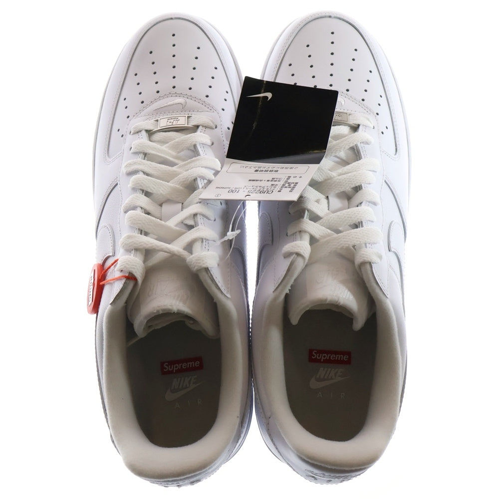 NIKE(ナイキ) ×SUPREME AIR FORCE 1 LOW シュプリーム エア フォース 1 ローカットスニーカー ホワイト US10.5/28.5cm CU9225-100