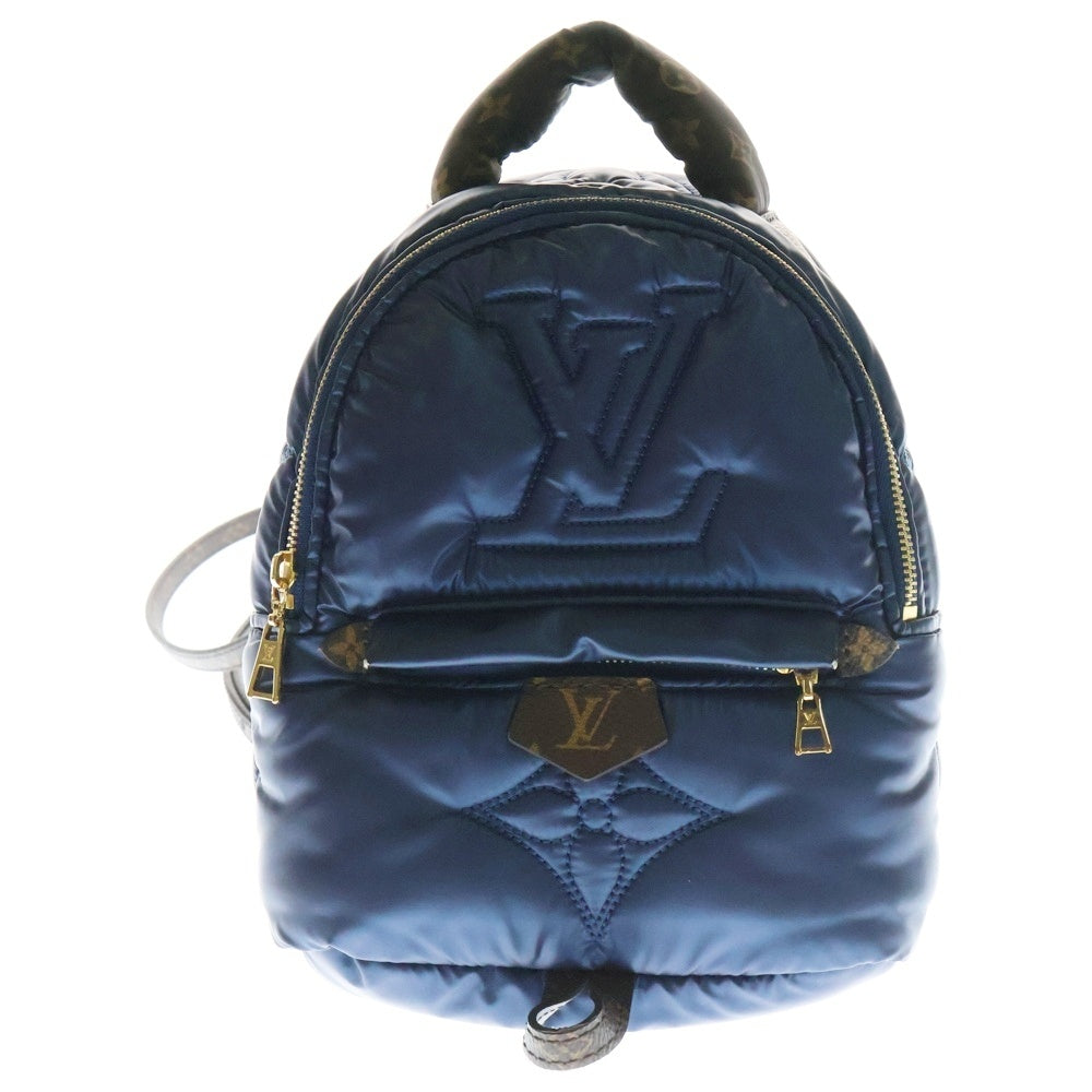 LOUIS VUITTON(ルイヴィトン) モノグラム パームスプリングス ナイロン バックパック リュック ネイビー レディース RFID M21060