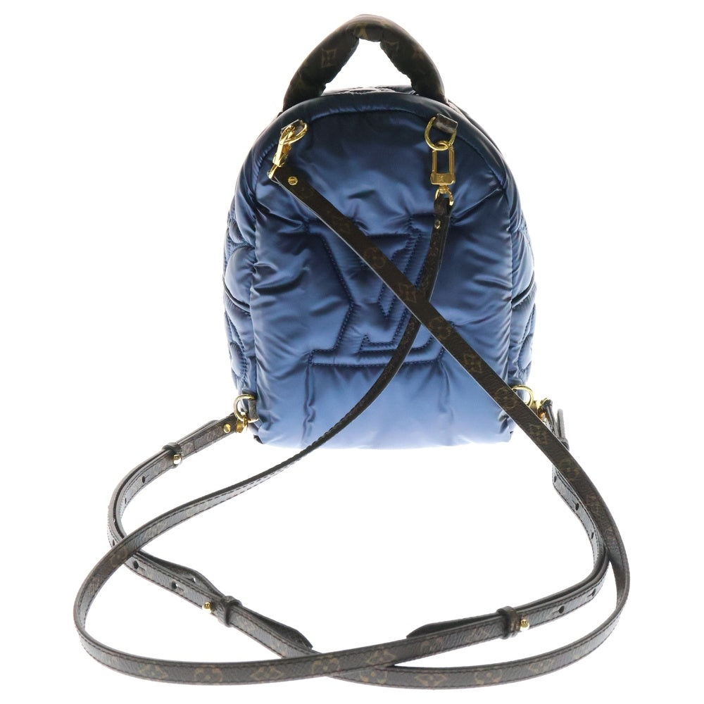 LOUIS VUITTON(ルイヴィトン) モノグラム パームスプリングス ナイロン バックパック リュック ネイビー レディース RFID M21060