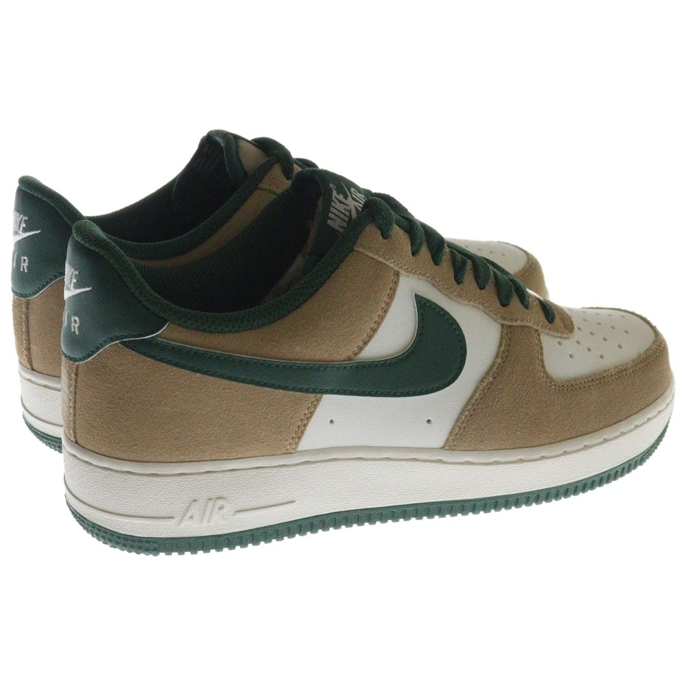 NIKE(ナイキ) AIR FORCE 1 LOW HEMP PHANTOM FIR エアフォース1 ヘンプ/ファントム ファー ローカットスニーカー ホワイト/ベージュ/グリーン US8/26cm FQ8714-203