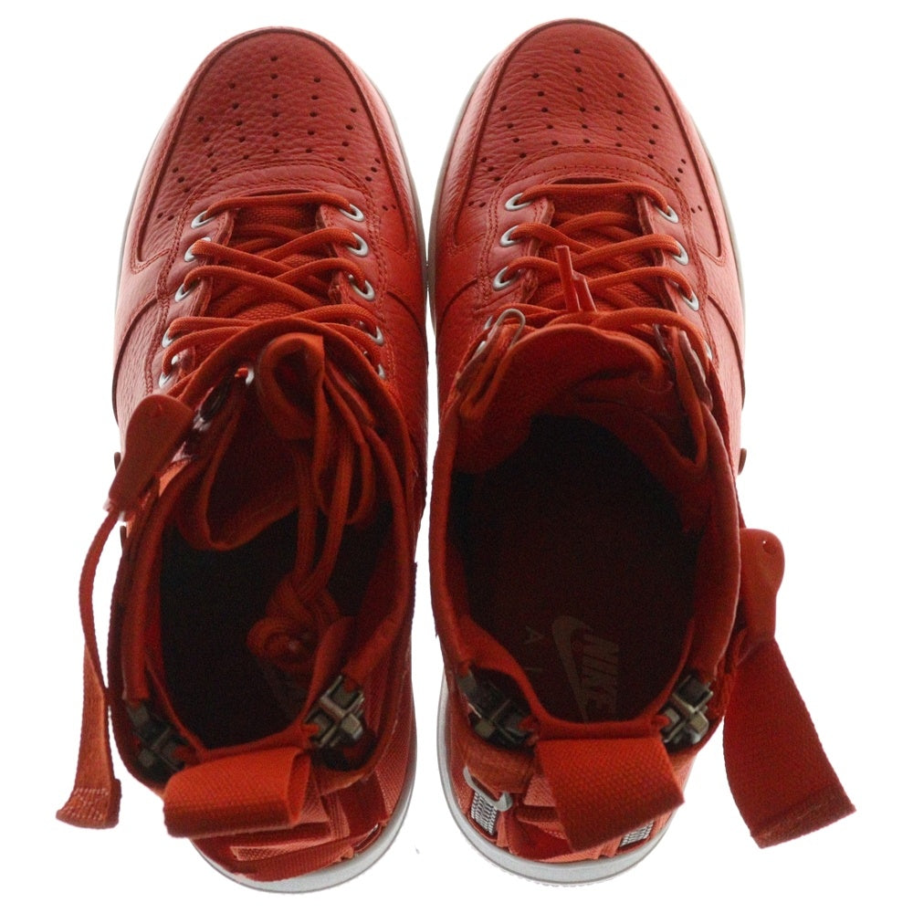 NIKE(ナイキ) SF AIR FORCE 1 MID TEAM ORANGE スペシャルフィールド エアフォース1 チームオレンジ ミッドカットスニーカー オレンジ US9/27cm 917753-800