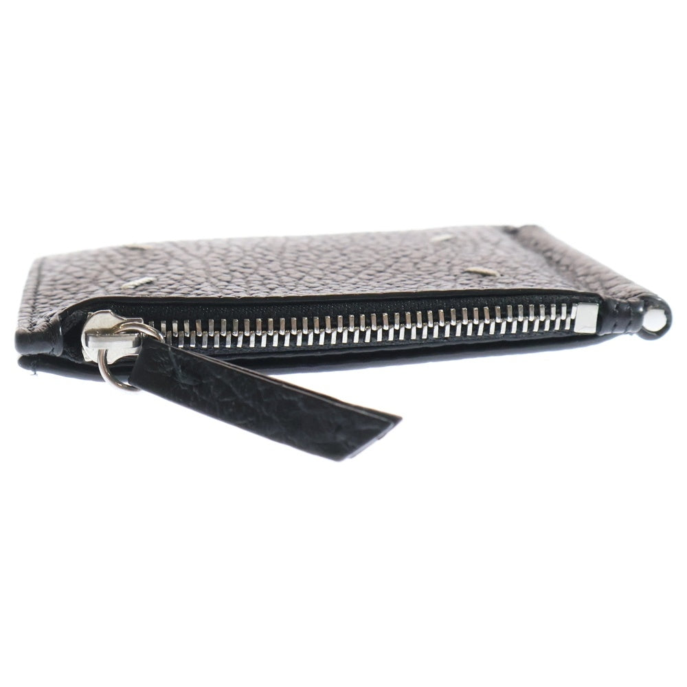 Maison Margiela 11(メゾンマルジェラ11) 4STITCH MONEY CLIP WALLET 4ステッチ マネークリップ グレインレザー ウォレット ブラック SA1UI0022P4455T8013