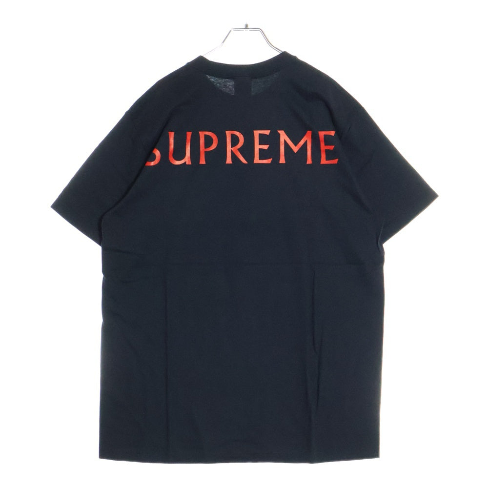 SUPREME(シュプリーム) 25SS Damien Hirst Tee ダミアンハースト プリント 半袖Tシャツ カットソー ブラック