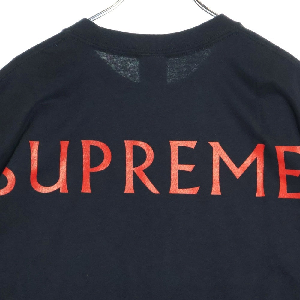 SUPREME(シュプリーム) 25SS Damien Hirst Tee ダミアンハースト プリント 半袖Tシャツ カットソー ブラック