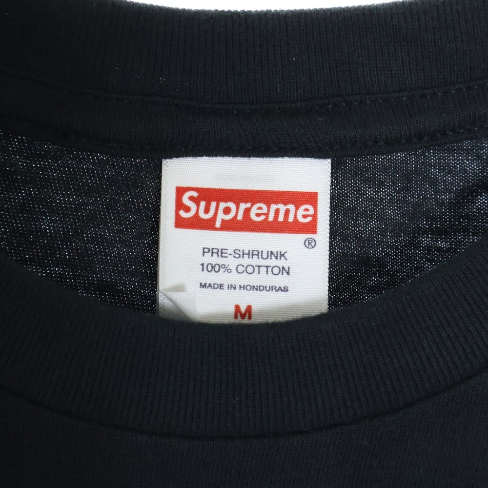 SUPREME(シュプリーム) 25SS Damien Hirst Tee ダミアンハースト プリント 半袖Tシャツ カットソー ブラック