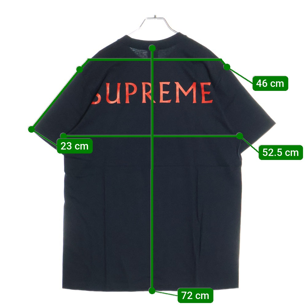 SUPREME(シュプリーム) 25SS Damien Hirst Tee ダミアンハースト プリント 半袖Tシャツ カットソー ブラック