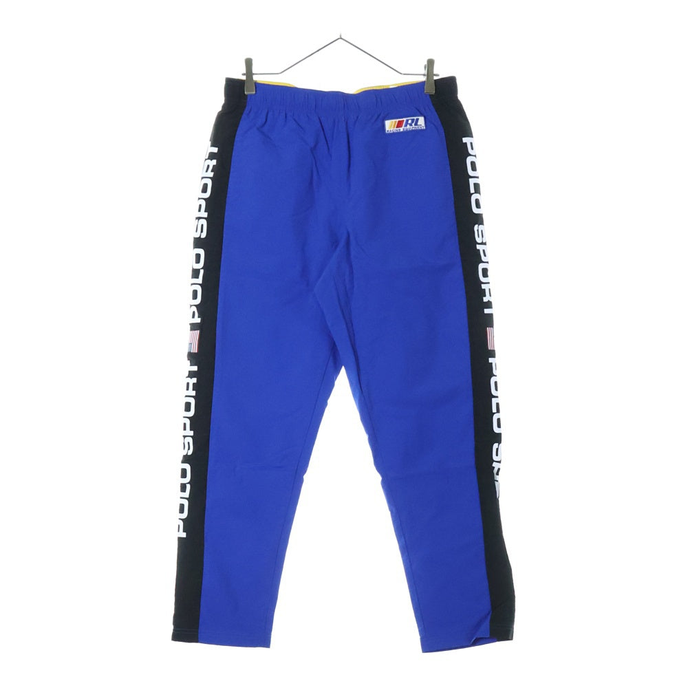 POLO SPORT RALPH LAUREN(ポロスポーツラルフローレン) ナイロン サイドロゴライン ドローストリング パンツ マルチカラー
