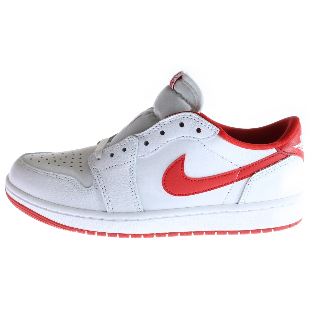NIKE(ナイキ) AIR JORDAN 1 RETRO LOW エアジョーダン レトロ ローカットスニーカー ホワイト/レッド US9/27cm CZ0790-161