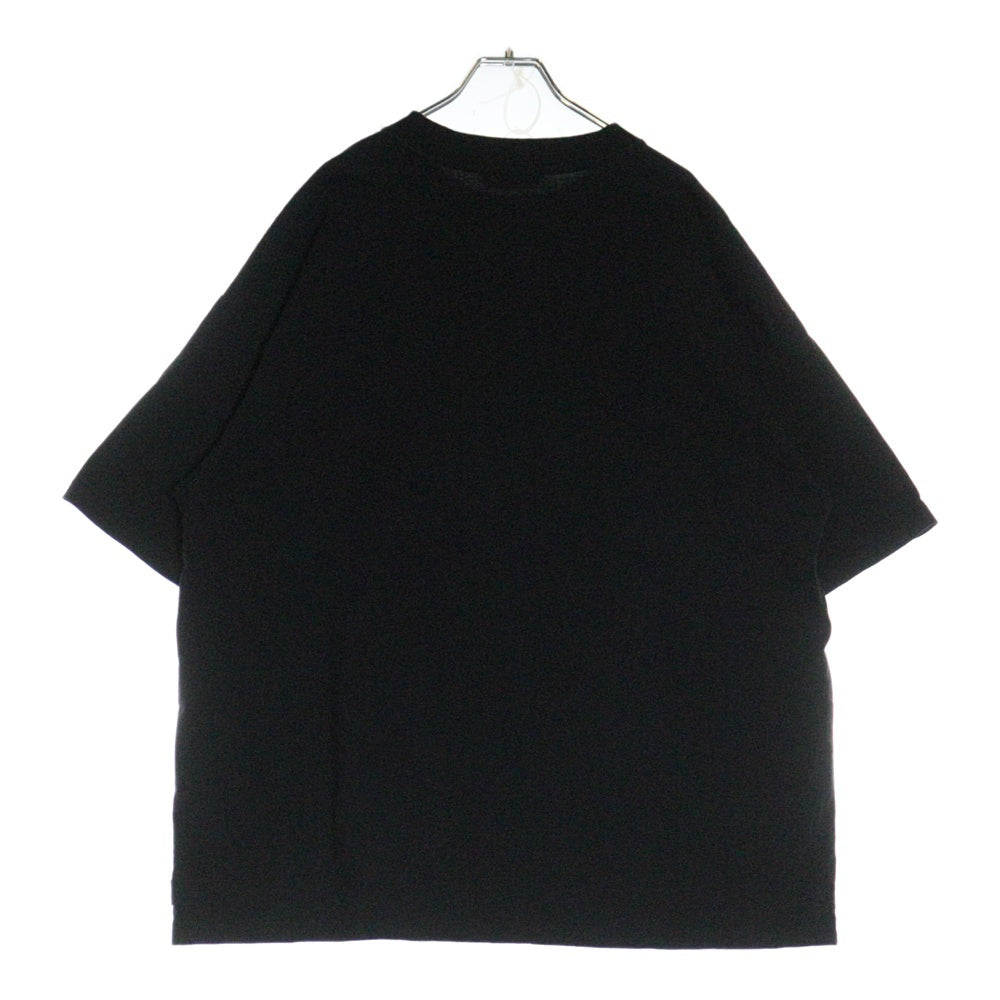 BALENCIAGA(バレンシアガ) 19SS You Are The World Tee ユーアーザワールド フロントプリント半袖Tシャツ クルーネックカットソー ブラック 556133 TDV18