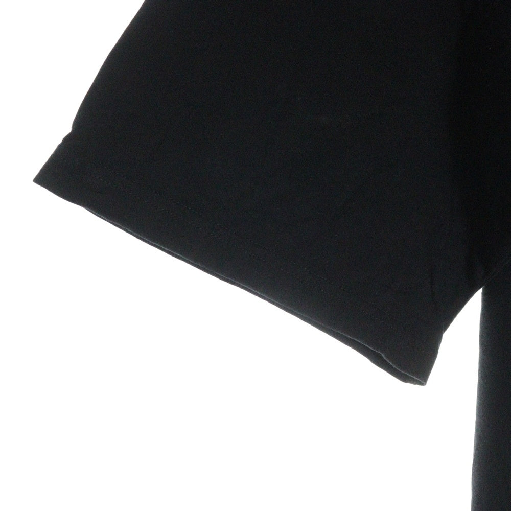 BALENCIAGA(バレンシアガ) 19SS You Are The World Tee ユーアーザワールド フロントプリント半袖Tシャツ クルーネックカットソー ブラック 556133 TDV18