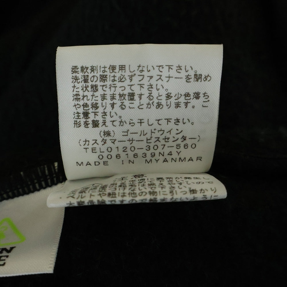 THE NORTH FACE(ザノースフェイス) STEEP TECH ZIP FREECE スティープテック ジップフリースジャケット ブラック NA62001