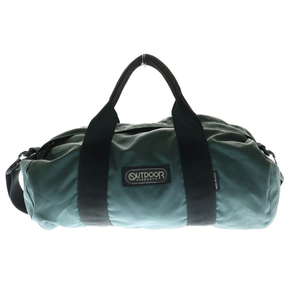 OUTDOOR PRODUCTS(アウトドアプロダクツ) 90s VINTAGE ヴィンテージ USA製 2WAY ドラムバッグ ショルダーバッグ グリーン