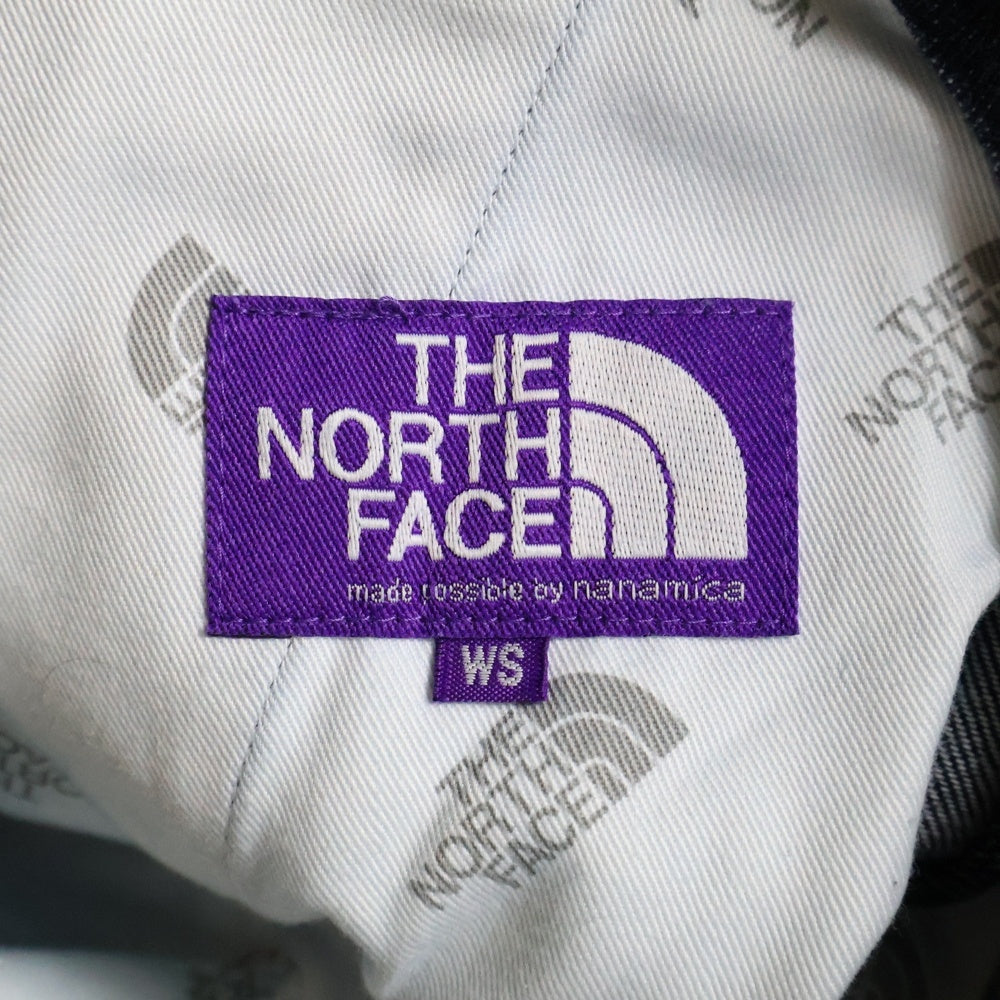 THE NORTH FACE PURPLE LABEL(ノースフェイスパープルレーベル) DENIM TAPERD PANTS デニムテーパードパンツ レディース インディゴ NT5213N