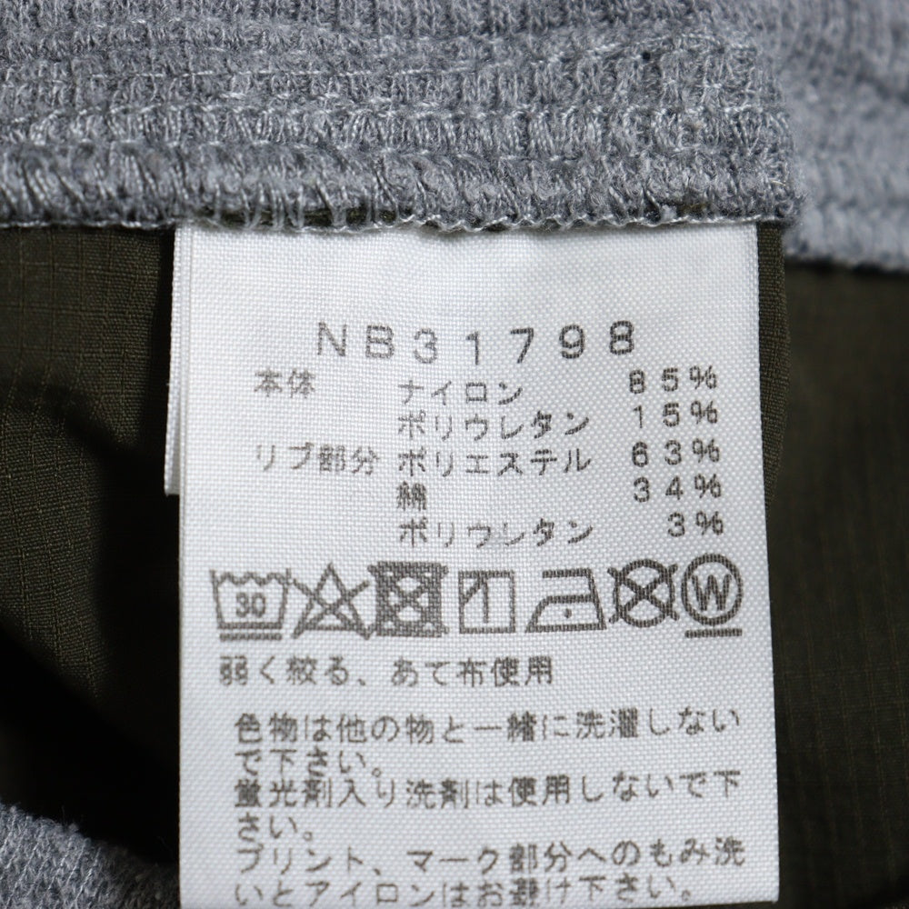 THE NORTH FACE(ザノースフェイス) NOVELTY TRAINNING RIB PANT ノベルティートレーニングリブパンツ 迷彩柄 カーキ NB31798