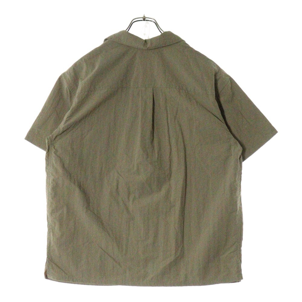 HELLY HANSEN(ヘリーハンセン) S/S BASK SHIRTS バスクシャツ 半袖ナイロンオープンカラーシャツ レディース ベージュ HOE42302