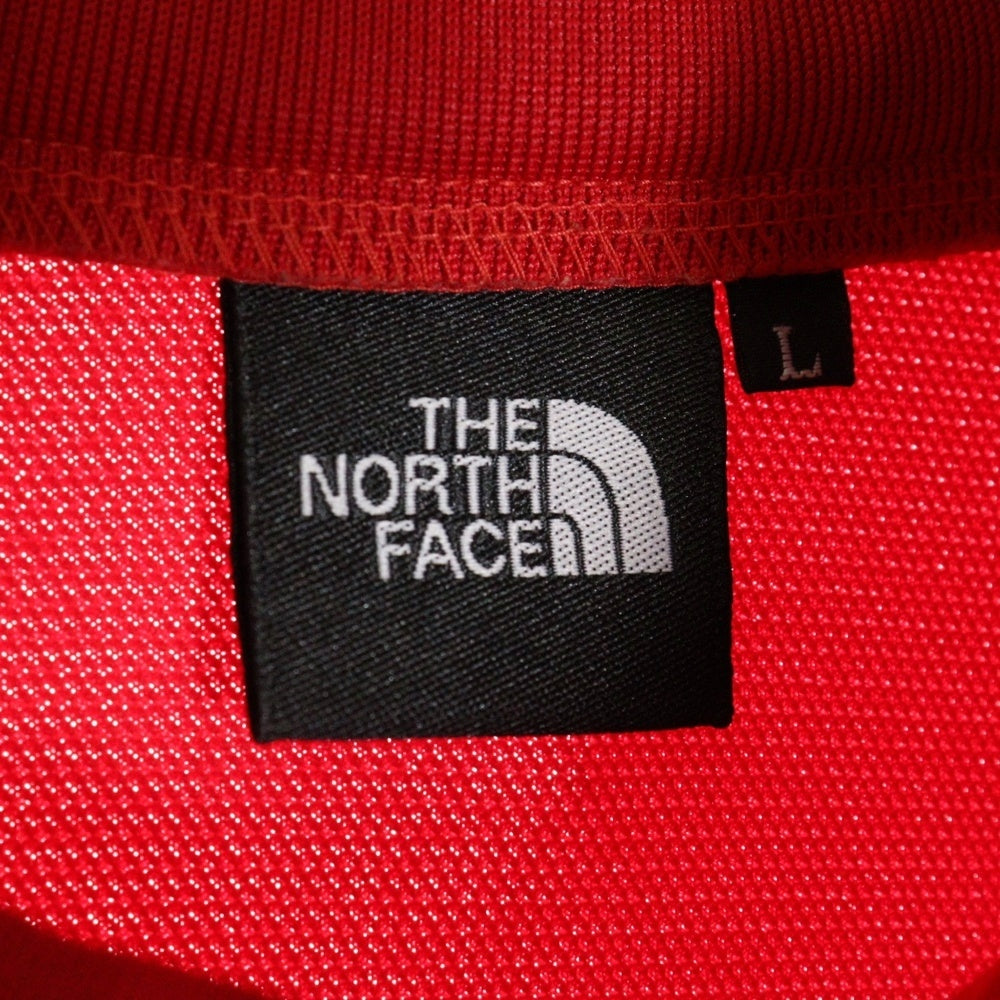 THE NORTH FACE(ザノースフェイス) JERSEY JACKET フロントロゴ ジャージジャケット レッド/ブラック NT11950