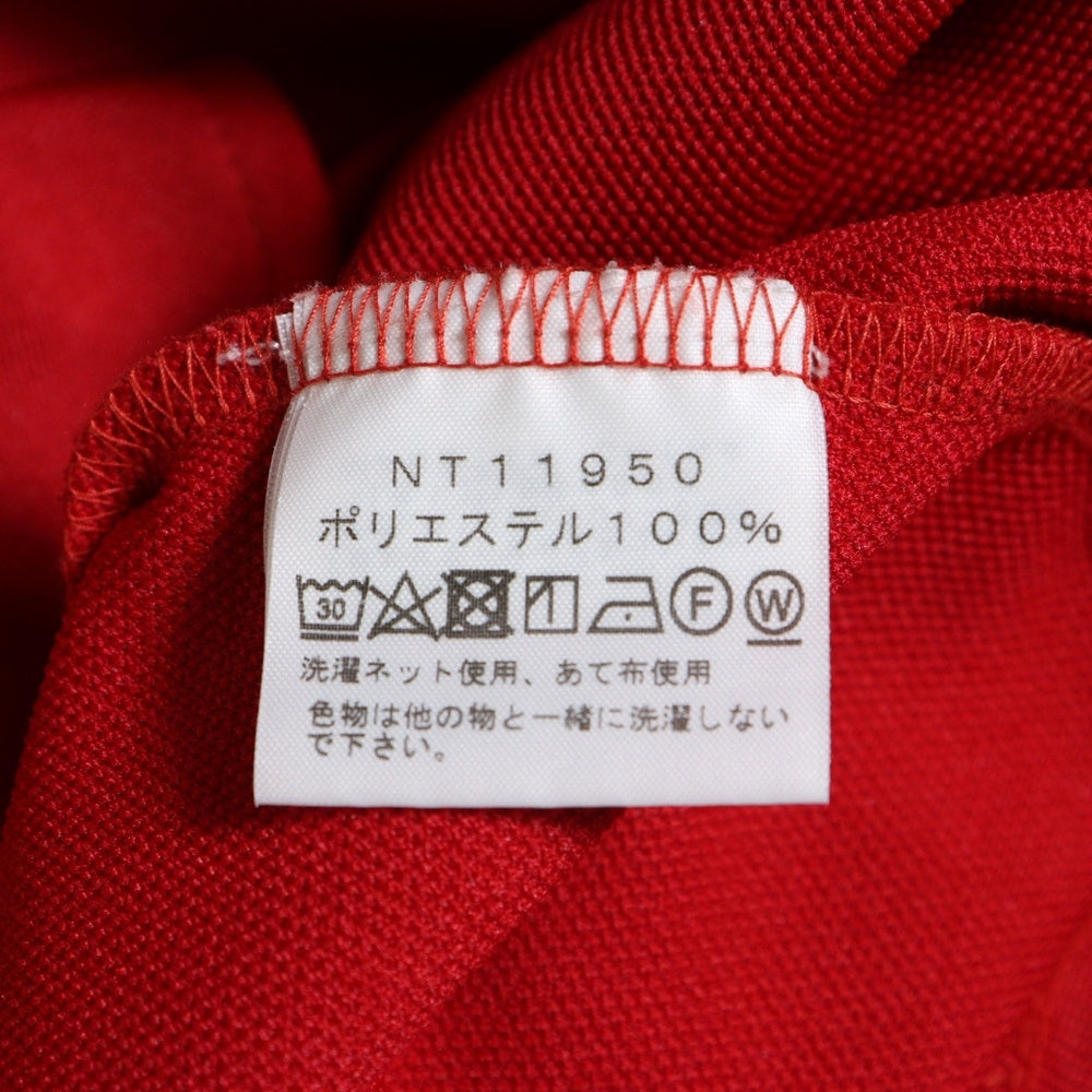 THE NORTH FACE(ザノースフェイス) JERSEY JACKET フロントロゴ ジャージジャケット レッド/ブラック NT11950