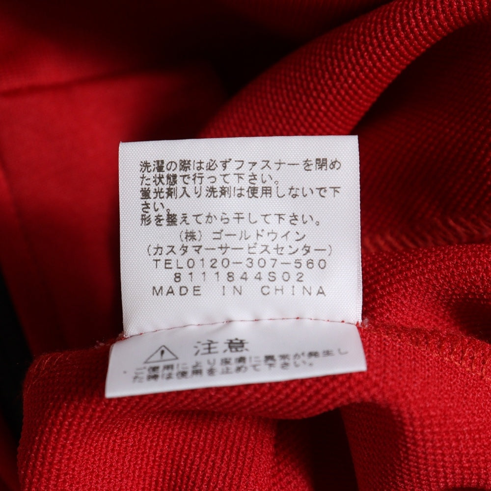 THE NORTH FACE(ザノースフェイス) JERSEY JACKET フロントロゴ ジャージジャケット レッド/ブラック NT11950