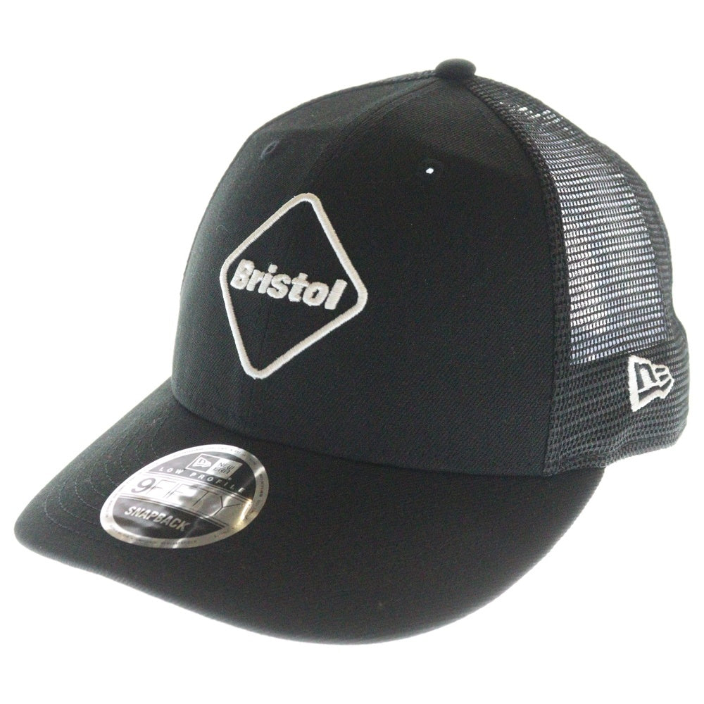 F.C.R.B./F.C.Real Bristol/FCRB(エフシーアールビー/エフシーレアルブリストル) ×NEW ERA 9FORTY A-FRAME MESH CAP ニュー エラ ナインフォーティ エーフレーム メッシュ キャップ 帽子 ブラック