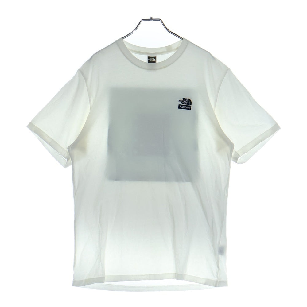 SUPREME(シュプリーム) 22SS ×THE NORTH FACE Bandana S/S Tee ザノースフェイス バンダナ クルーネック半袖Tシャツ カットソー ホワイト/グリーン NT02209I