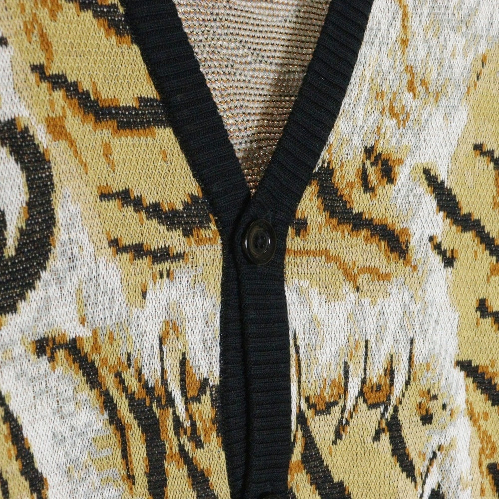 WACKO MARIA(ワコマリア) 23SS ×TIM LEHI JACQUARD CARDIGAN ティムリー ハイ ジャガード ニットカーディガン マルチカラー 23SS-WMK-KN18