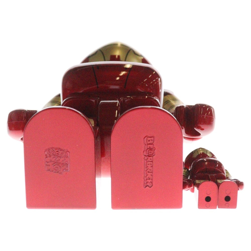 MEDICOM TOY(メディコムトイ) BE@RBRICK IRON MAN MARK III 100% & 400% ベアブリック アイアンマン マーク3 フィギュア レッド