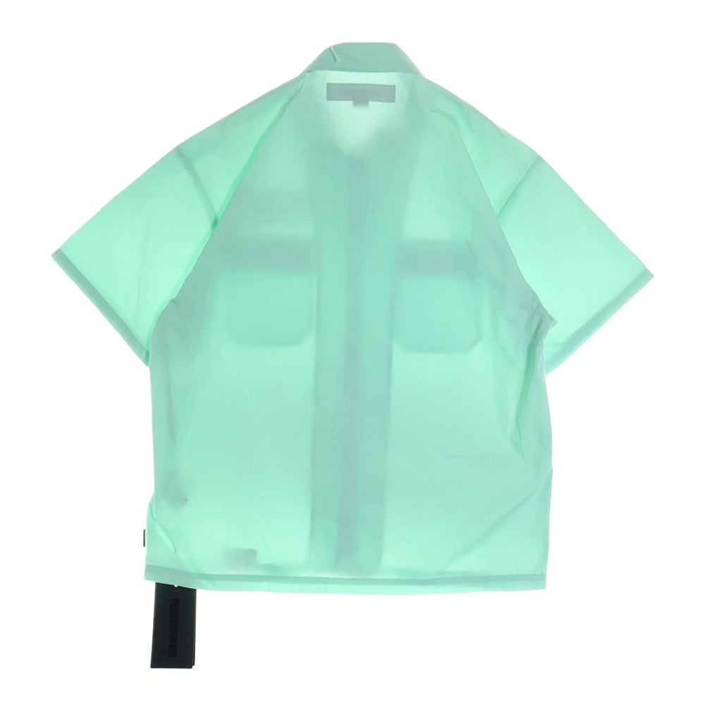 NEIGHBORHOOD(ネイバーフッド) 25SS CLASSIC WORK SHIRT SS-1 クラシックワーク 半袖シャツ ライトグリーン 251TSNH-SHM02