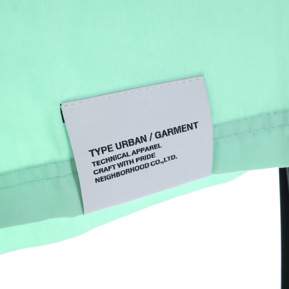 NEIGHBORHOOD(ネイバーフッド) 25SS CLASSIC WORK SHIRT SS-1 クラシックワーク 半袖シャツ ライトグリーン 251TSNH-SHM02