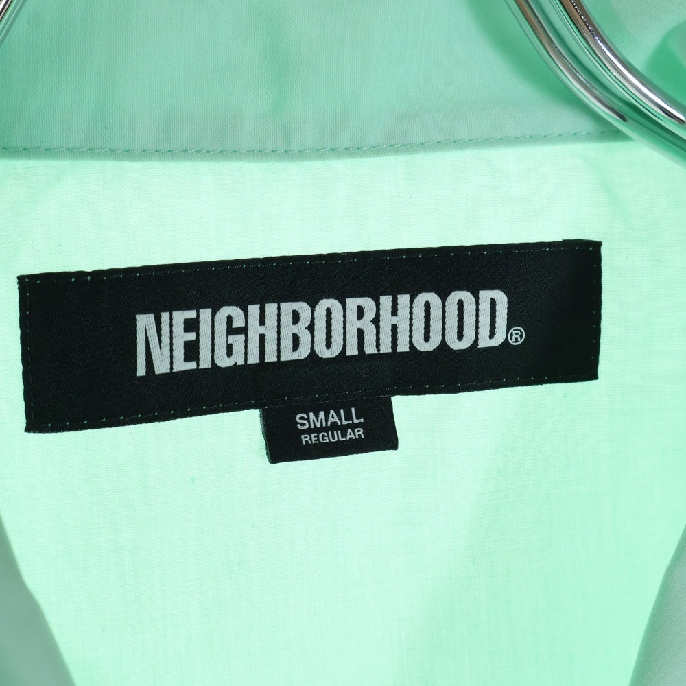 NEIGHBORHOOD(ネイバーフッド) 25SS CLASSIC WORK SHIRT SS-1 クラシックワーク 半袖シャツ ライトグリーン 251TSNH-SHM02