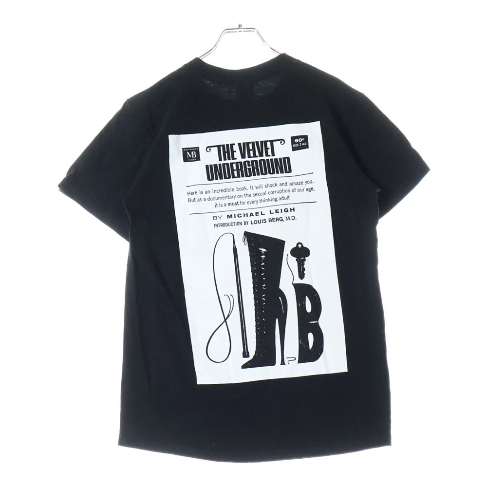 SUPREME(シュプリーム) 19AW The Velvet Underground Tee ザベルベットアンダーグラウンド 半袖Tシャツ カットソー ブラック