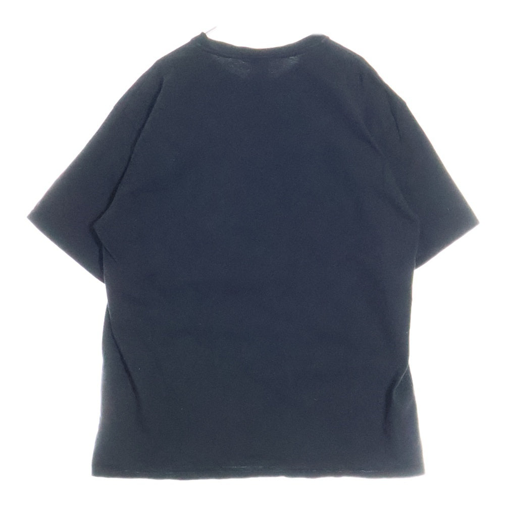 WACKO MARIA(ワコマリア) CREW NECK T-SHIRT フロントロゴプリント クルーネック 半袖Tシャツ カットソー ブラック