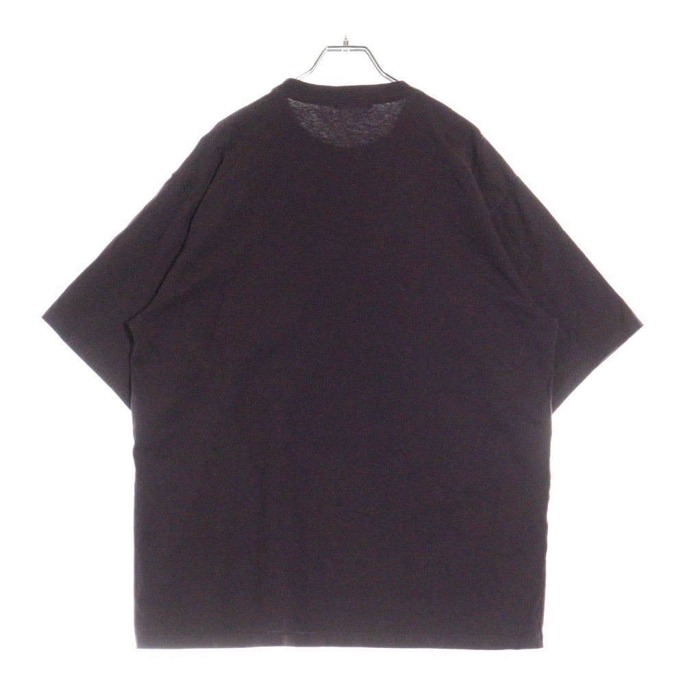 UNDERCOVER(アンダーカバー) WASHED TEE NYC ウォッシュド ニューヨーク プリント 半袖Tシャツ カットソー ボルドー UP1E9801-4