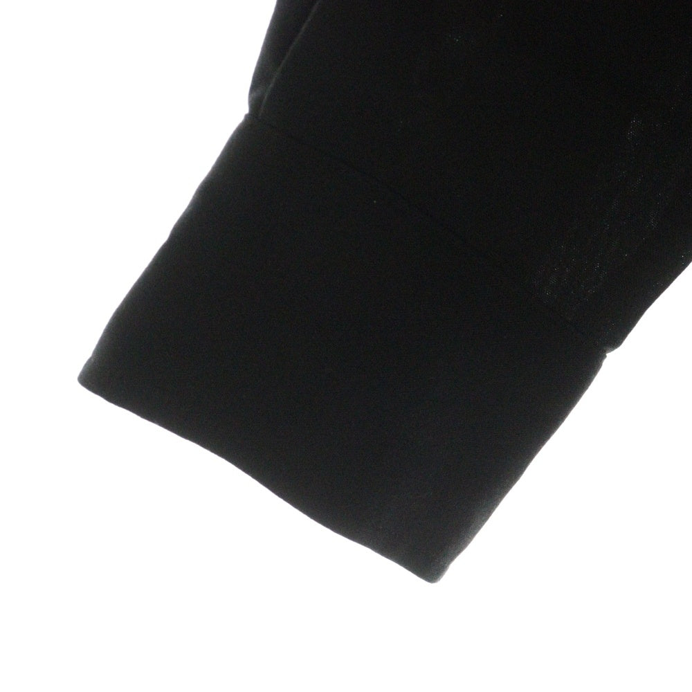 WACKO MARIA(ワコマリア) 24AW SWITCHING 50'S OPEN COLLAR SHIRT スウィッチング オープンカラー 長袖シャツ ブラック 24FW-WMS-OC07