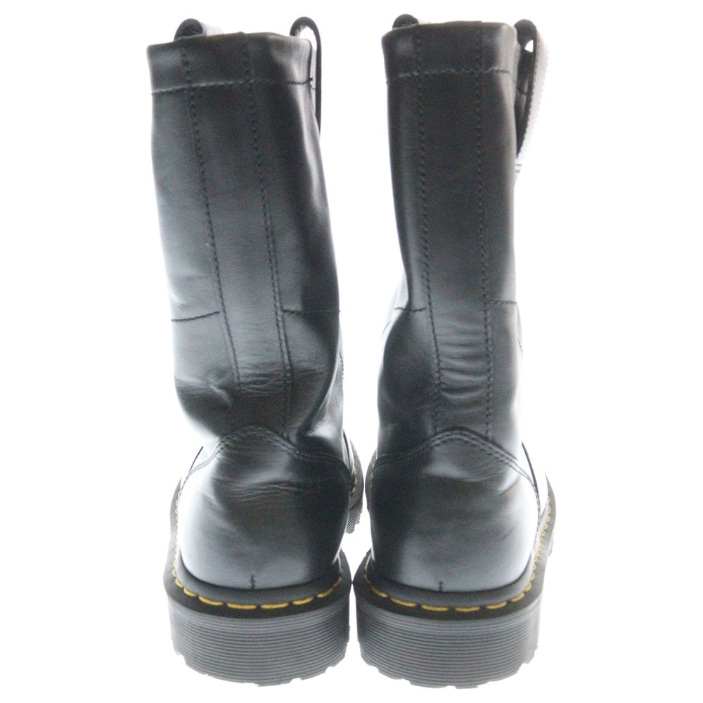 STUSSY(ステューシー) 24AW ×DR.MARTENS 2295 DECON STUSSY BLACK WANAMA ドクターマーチン デコン ステューシーブラックワナマ レザー ロングブーツ ブラック